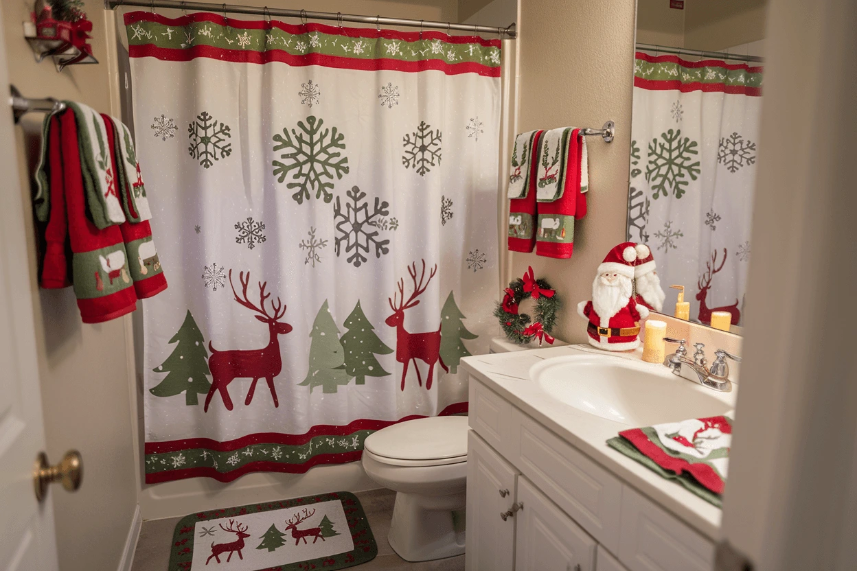 Best Christmas Bathroom Sets to Transform Your Space This Holiday