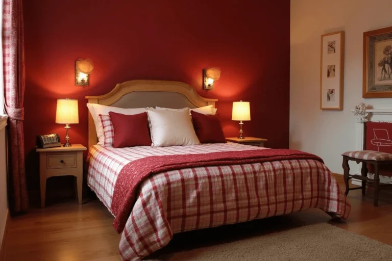 Bedroom Red Decorating Ideas