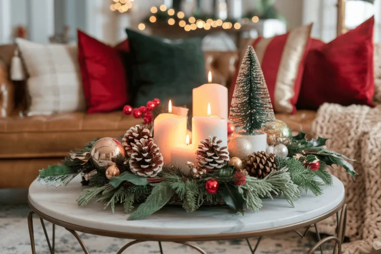 Christmas Coffee Table Decor