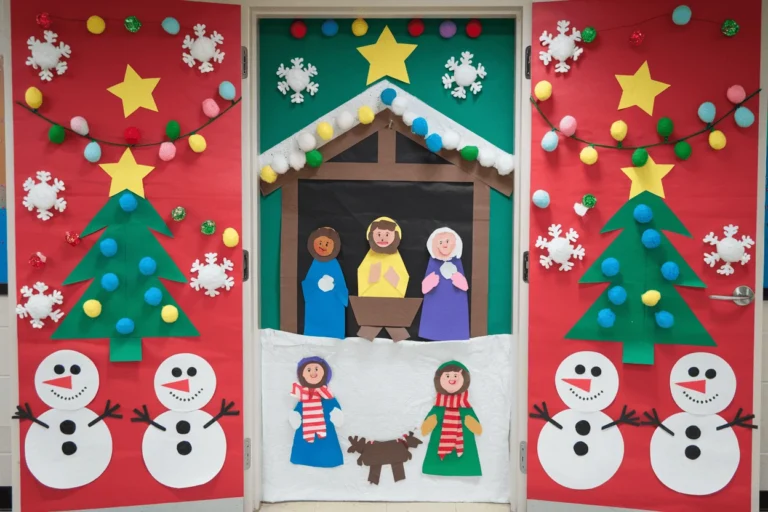 christmas classroom door decoration