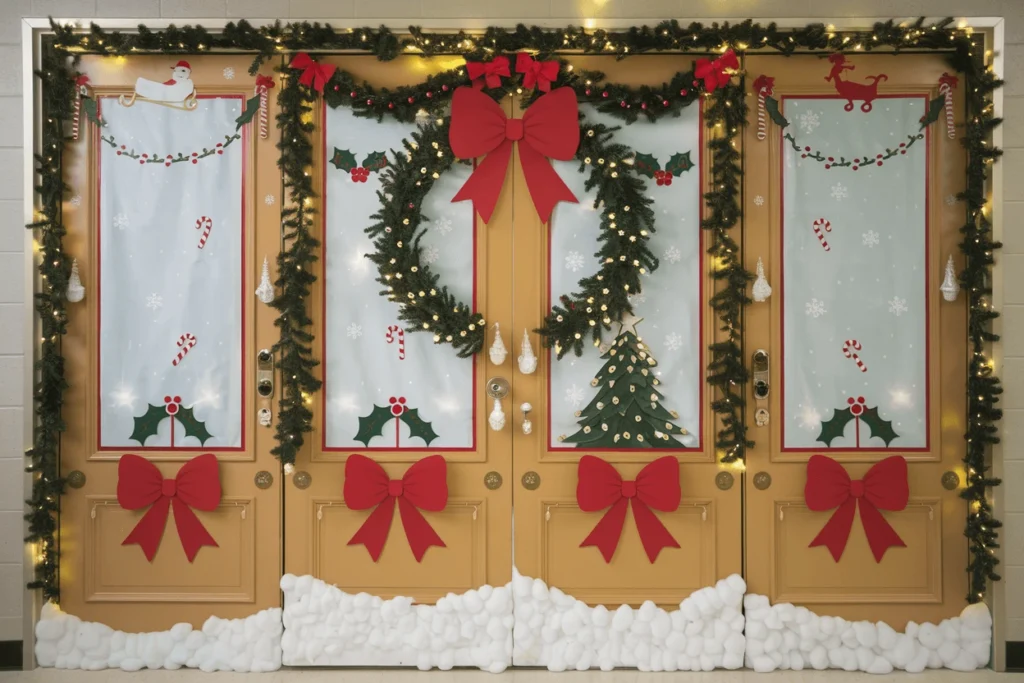 christmas classroom door decoration