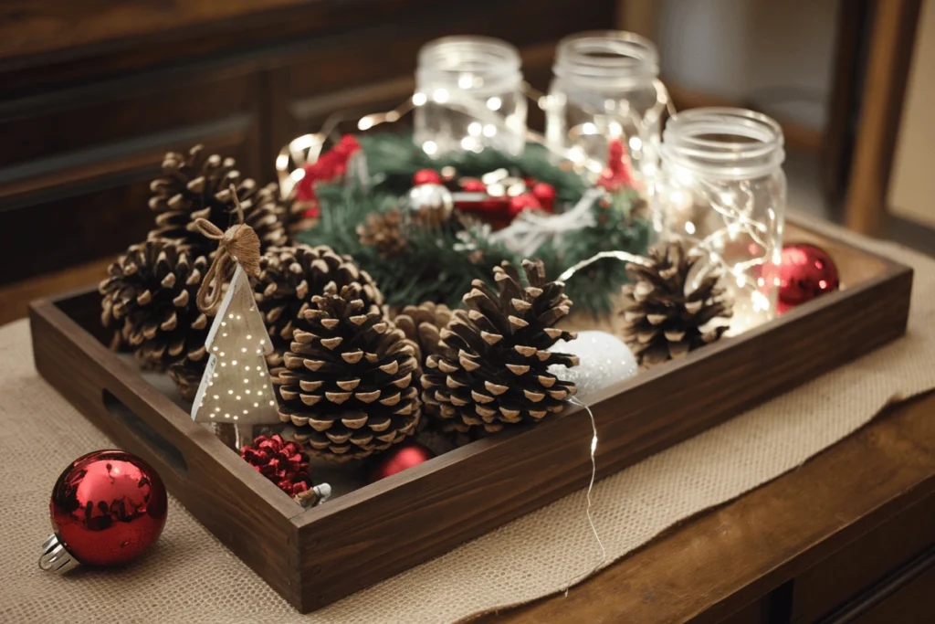 Christmas Coffee Table Decor