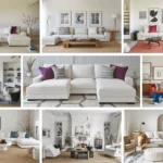 white sofa living room ideas