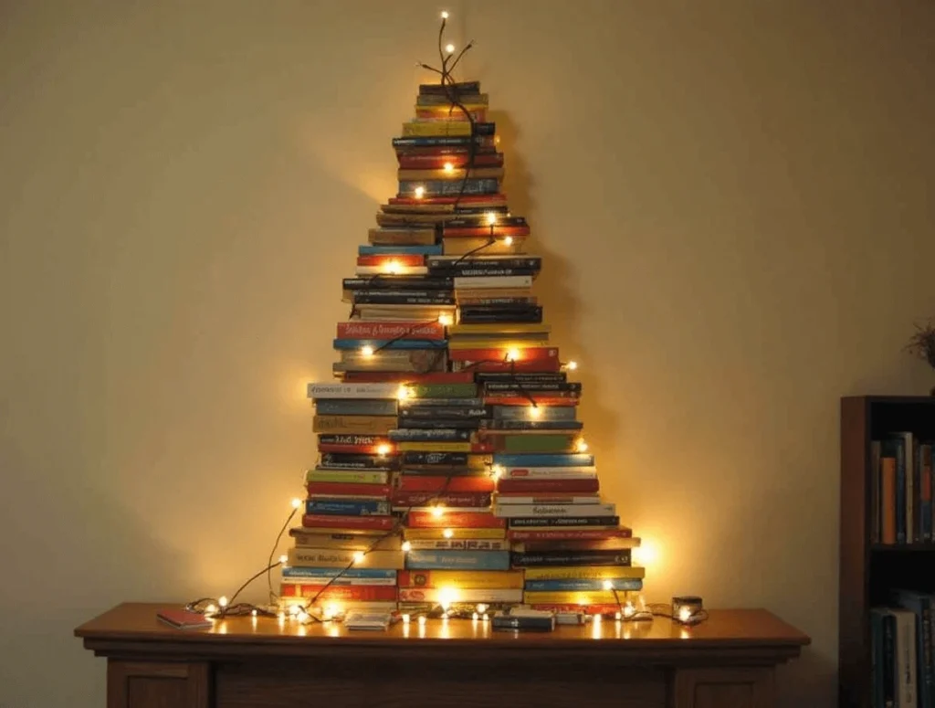 Book Christmas Tree