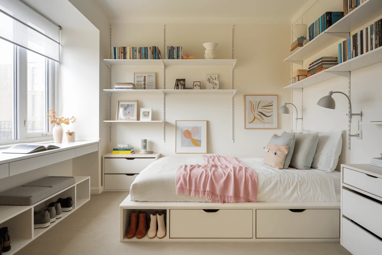 12 Proven Storage Solutions for Small Bedroom You’ll Love