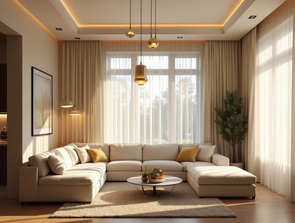 modern cream living room ideas