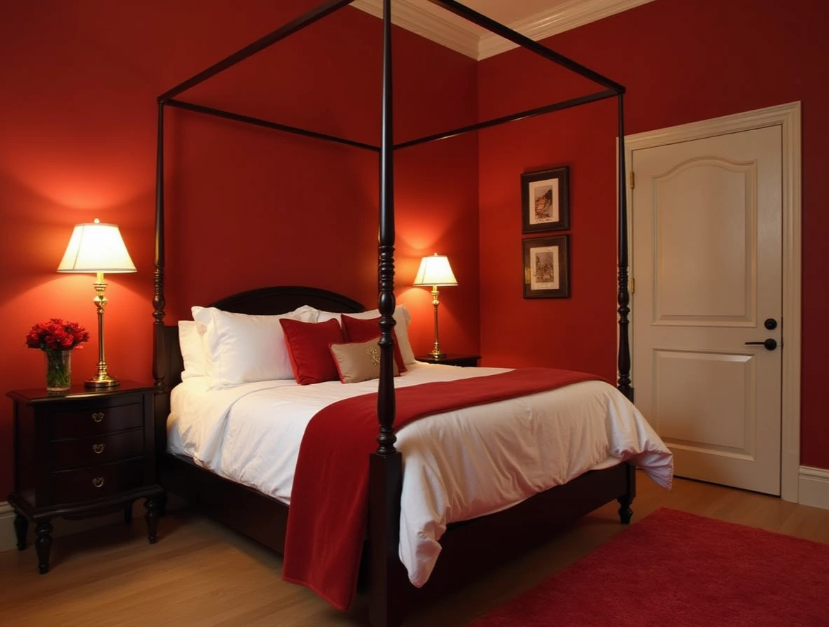  Red Bedroom Ideas