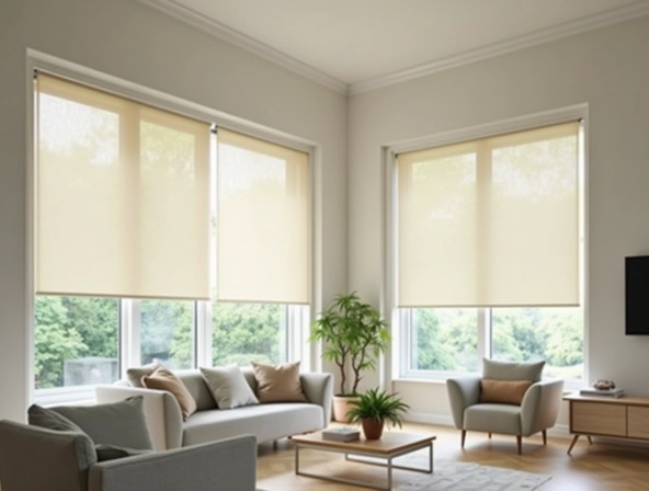 Modern Living Room Blinds Ideas