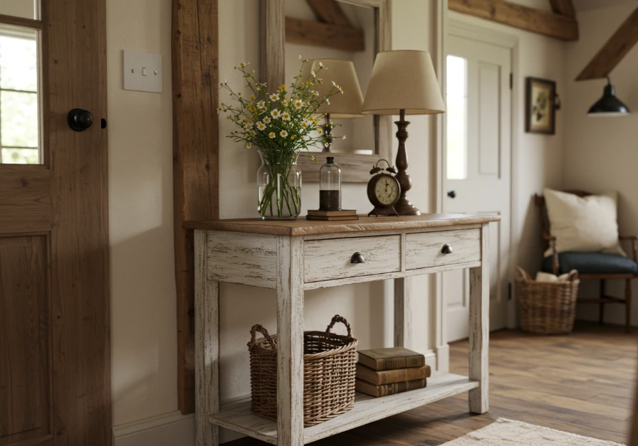 Vintage Console Table