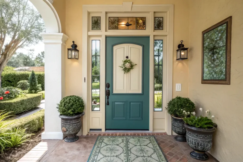 Inviting Colors for Your Entryway