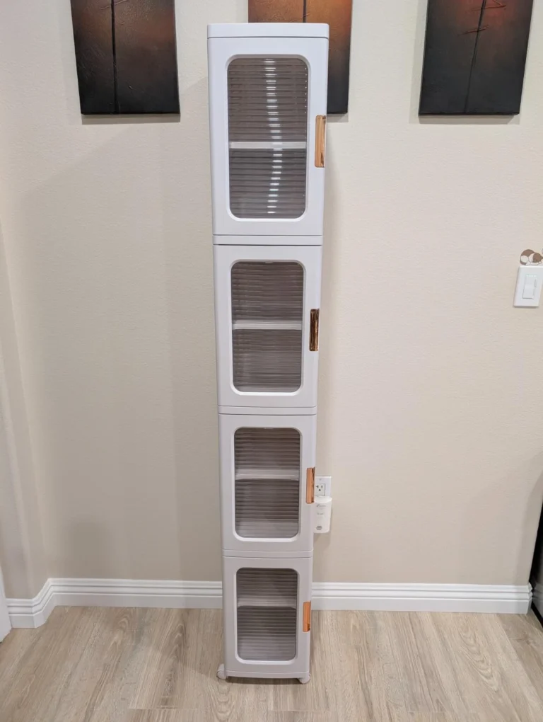 Plastic Tall Storage Cabinet