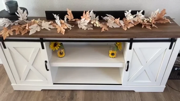 AMERLIFE Farmhouse TV Stand