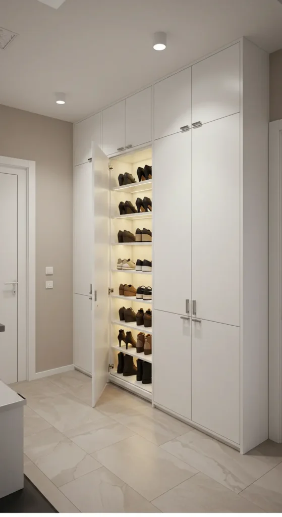 10 Home Entrance Shoe Storage Ideas For Every Style Built-In Shoe Cabinets