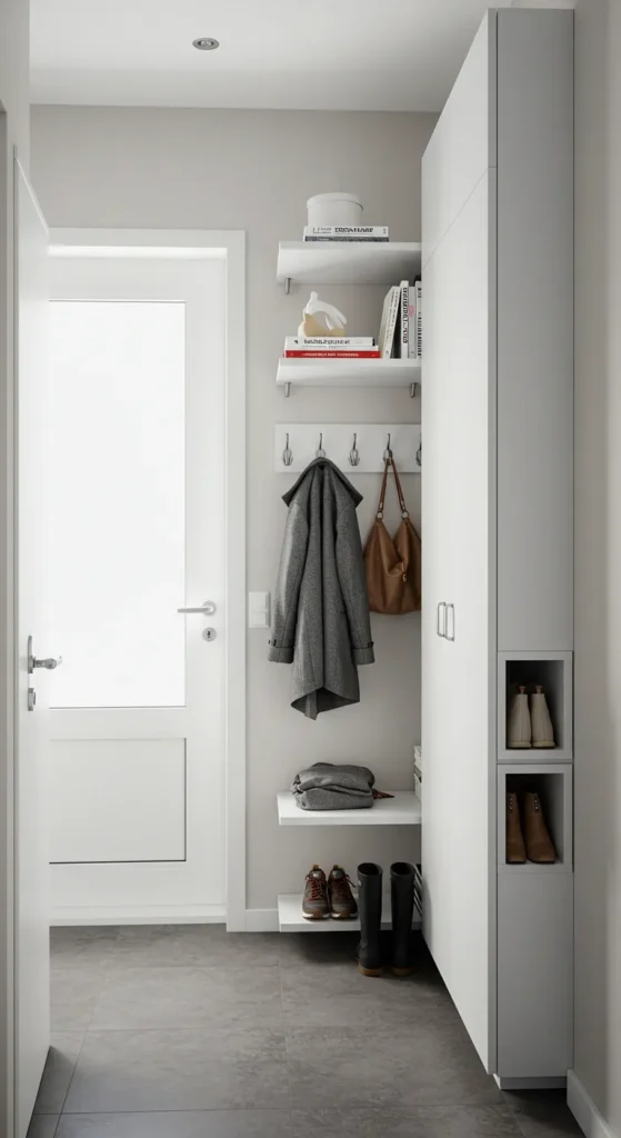 9 Genius Ideas To Maximize A Narrow Entryway Embrace Vertical Space