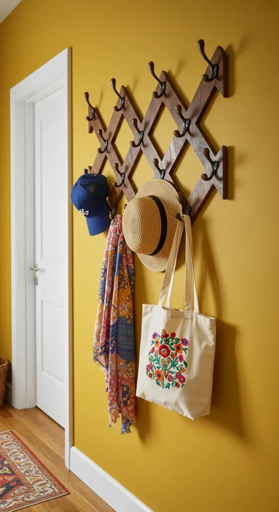 16 Narrow Entryway Ideas to Transform Your Space Function Meets Form with Hooks