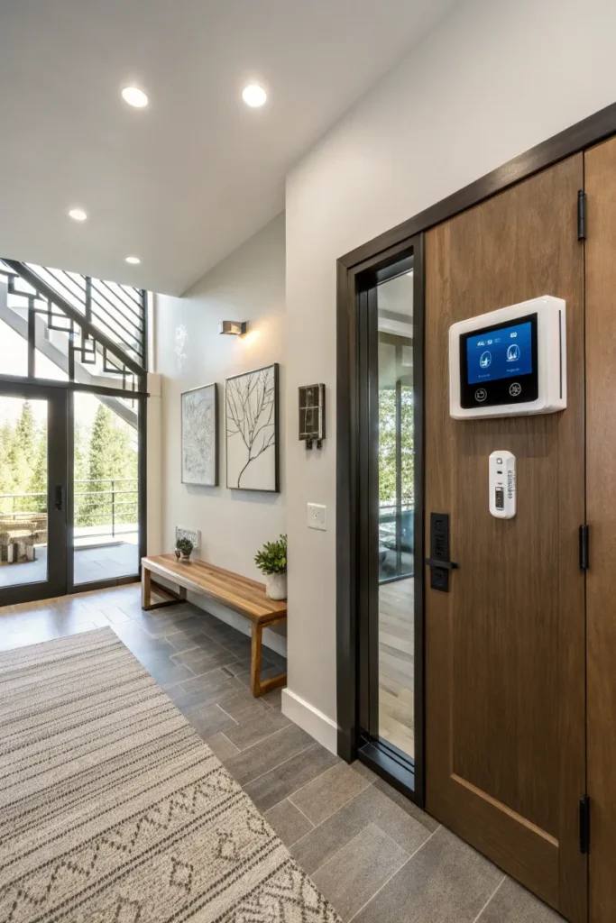 8 Smart Split-Level Entryway Ideas for Stylish Makeover Incorporate Smart Technology