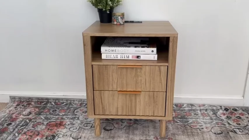 7 Stunning Wood Furniture Pieces to Elevate Your Space Night Stand with Charging Station