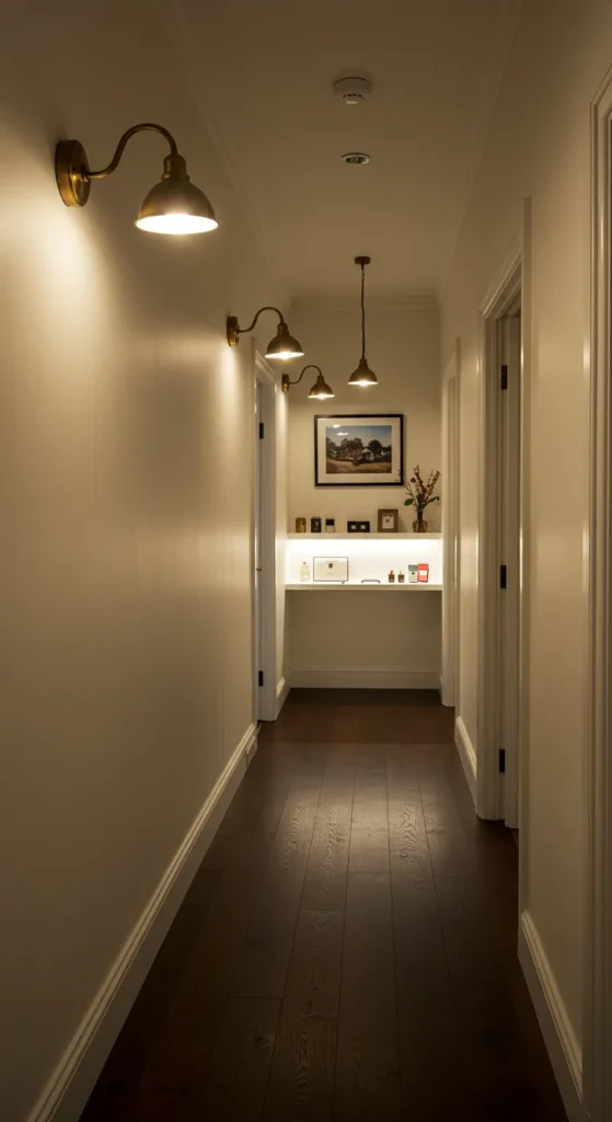 9 Genius Ideas To Maximize A Narrow Entryway Use Clever Lighting Solutions