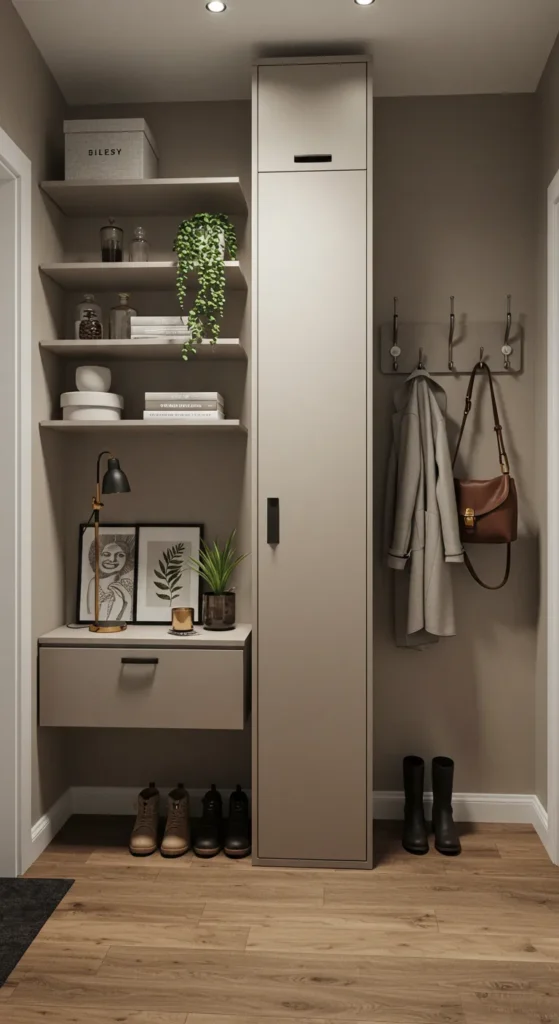 7 Functional Entryway Ideas for Your Apartment Utilize Vertical Space