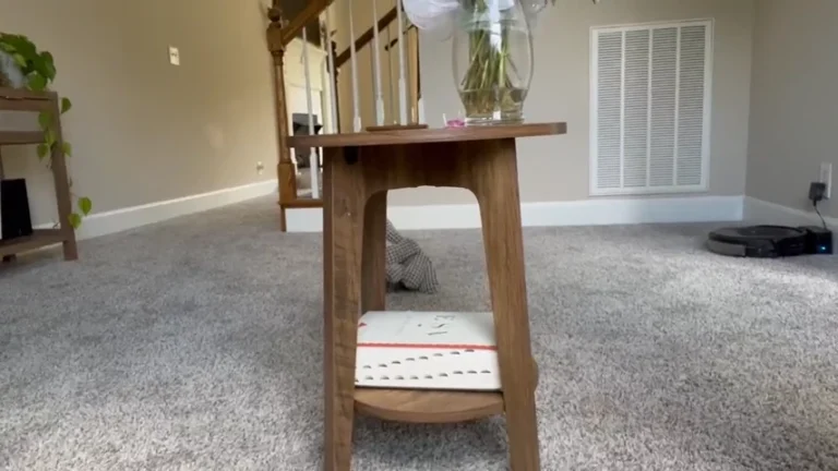 VASAGLE Round End Table