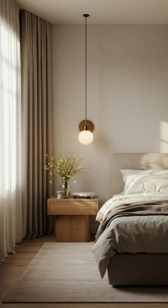 7 Cozy Bedroom Ideas for a Warm, Relaxing Retreat Bedroom glowing with soft, ambient lighting