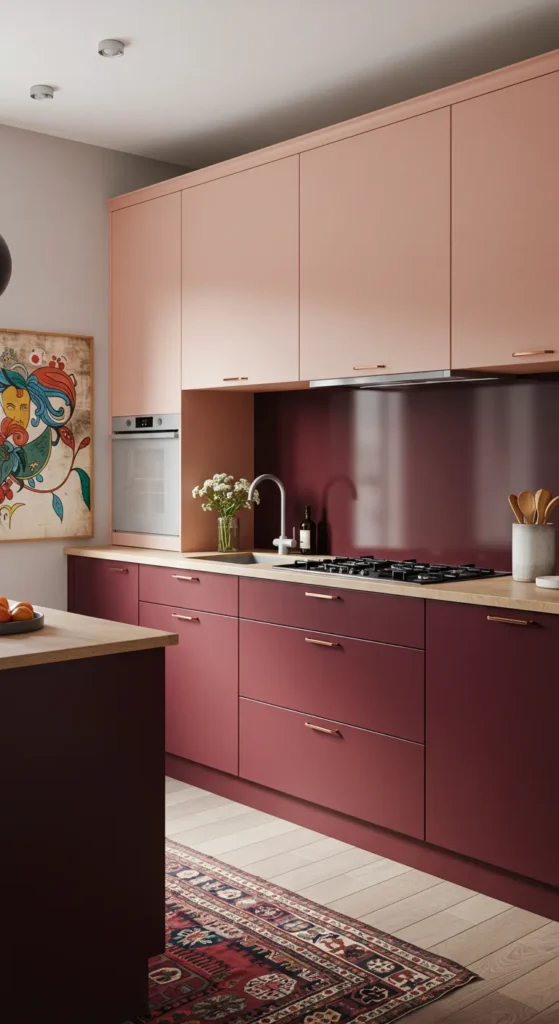 7 Unique Slab Kitchen Cabinet Ideas That Defy Modern Minimalism Bold Color Choices