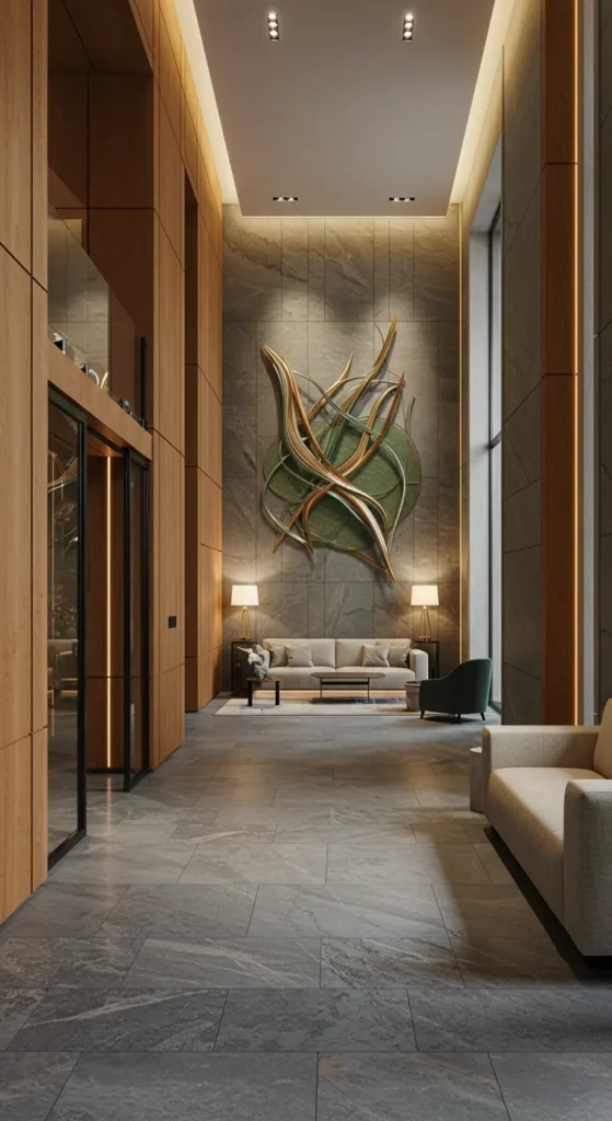 8 Stunning Entrance Lobby Design Upgrades Choosing Textures That Tell a Story