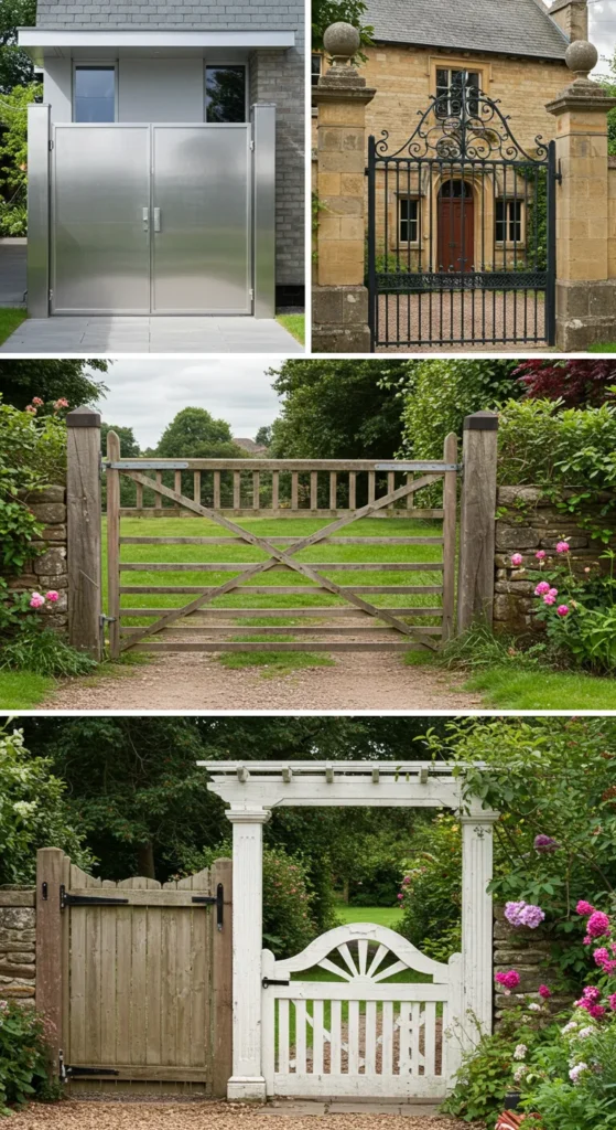 8 Entrance Gates Design Tips for the Perfect Choice Choosing the Right Style
