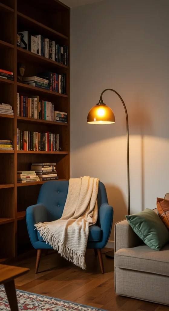6 Inspirational Living Room Decor Ideas Cozy reading and relaxing zones in living room