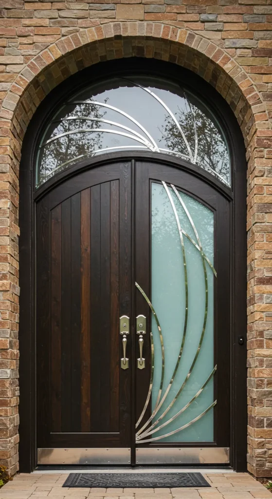10 Double Door Entrance Ideas to Boost Your Home's Curb Appeal Custom Double Doors