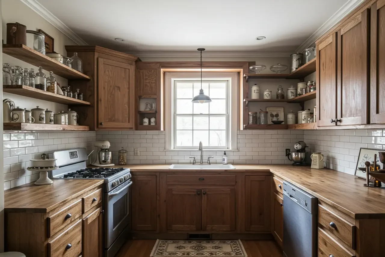 8 Unique Farmhouse Kitchen Backsplash Ideas - HomlyDesign
