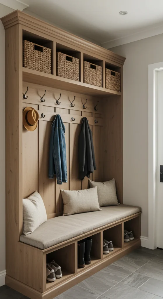 10 Beautiful House Entrance Design Ideas Functional Storage Solutions