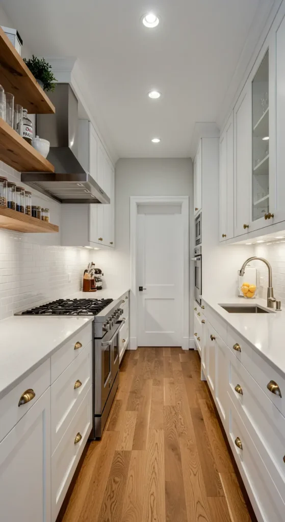 7 Kitchen Layout Ideas Explained by Professional Designers Galley Kitchen Design