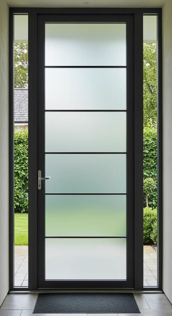 10 Stylish Safety Door Designs for Modern Entrances Glass Reinforced Doors