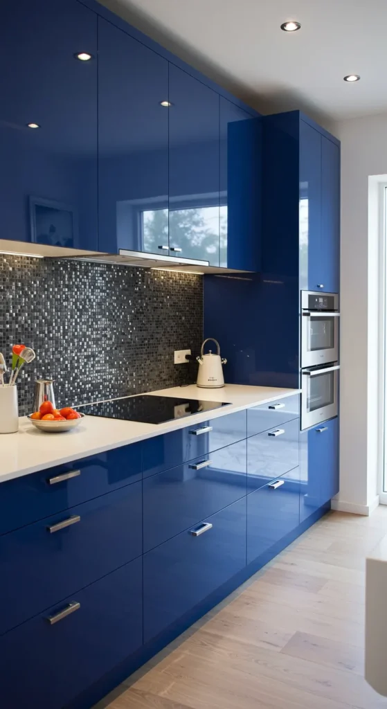7 Unique Slab Kitchen Cabinet Ideas That Defy Modern Minimalism High-Gloss Finishes