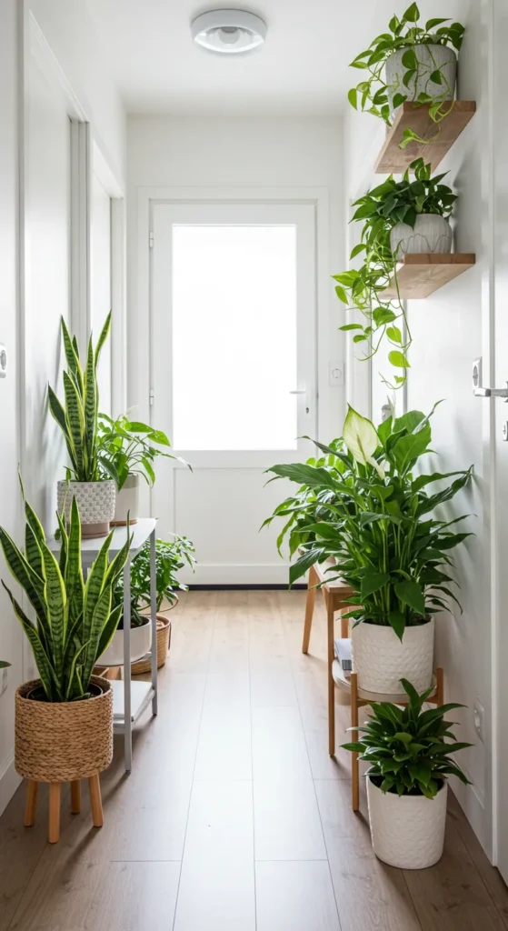 9 Unique Entrance Hall Ideas for a Welcoming Space Incorporate Greenery