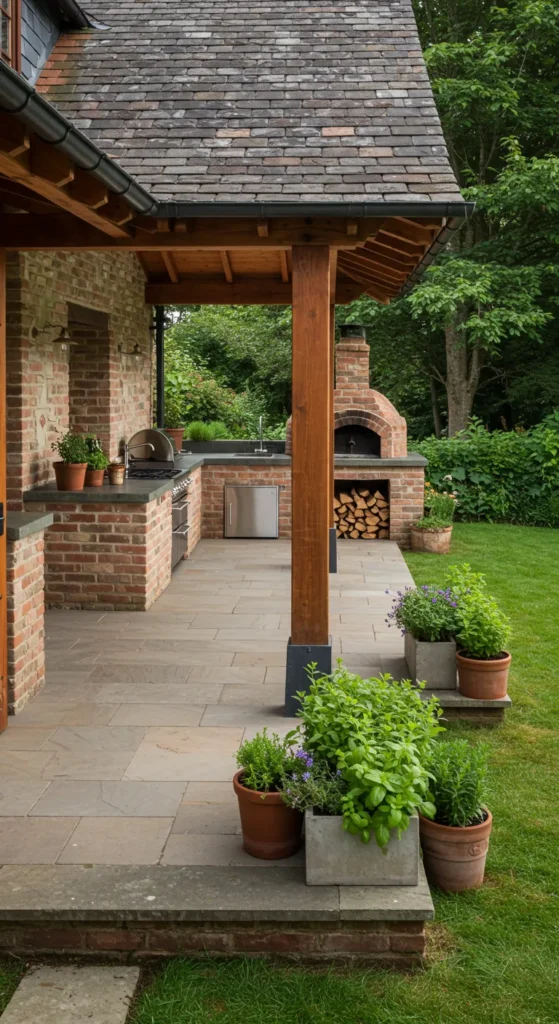 6 Stylish Outdoor Kitchen Ideas for Backyard Fun Integrate Natural Elements
