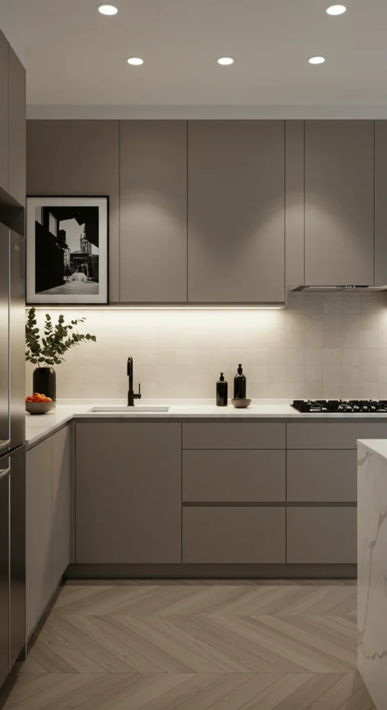 7 Kitchen Lighting Ideas for Style & Practical Use Kitchen with layered lighting ceiling, under-cabinet, and accent fixtures