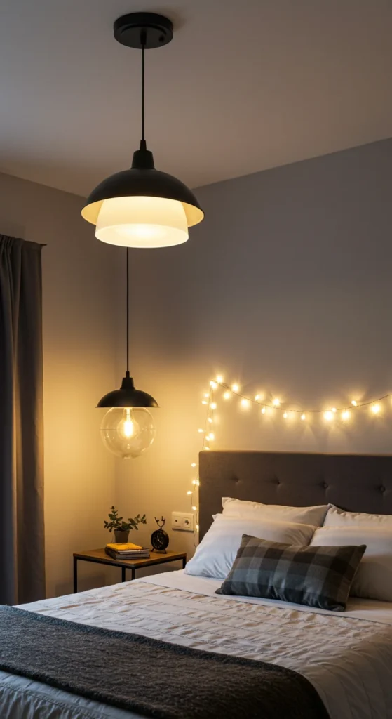 7 Simple Ideas for a Home Bedroom Refresh Layered bedroom lighting creates a warm, inviting glow