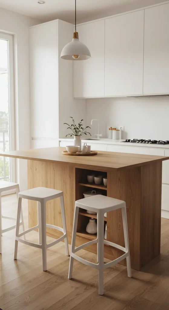 8 Minimalist Small Kitchen Ideas for a Pared-Back Design Multi-Functional Furniture