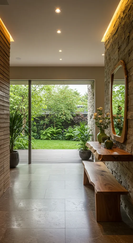 10 Entrance Foyer Design Ideas That Wow at First Glance Nature-Inspired Sanctuary