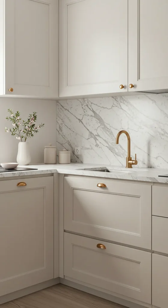 8 Minimalist Small Kitchen Ideas for a Pared-Back Design Neutral Color Palette