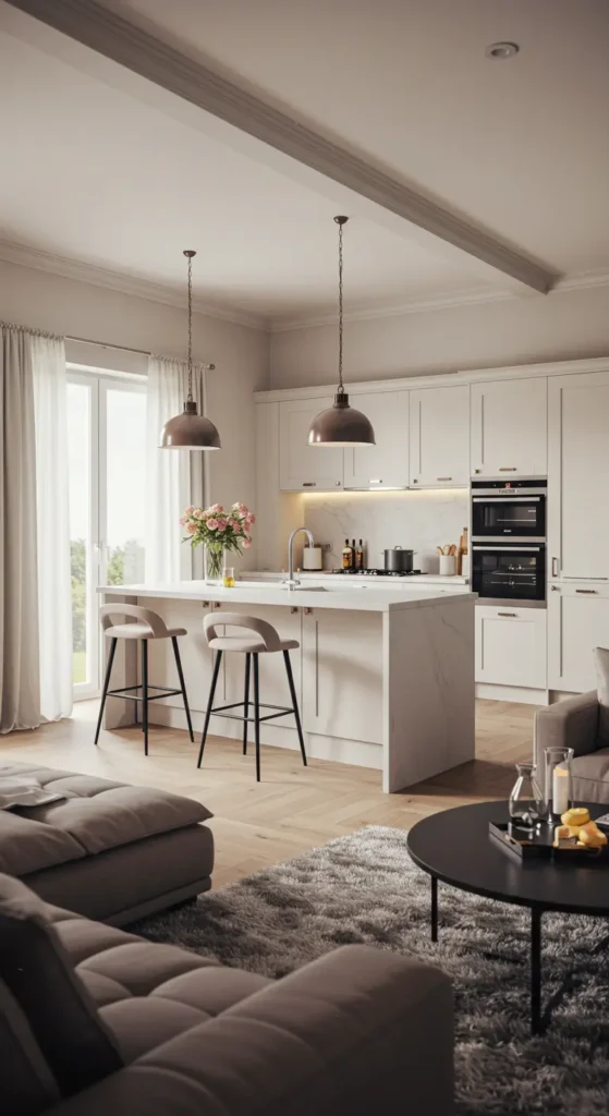 9 Modern Kitchen Design Ideas for a New Experience Open Concept Layouts