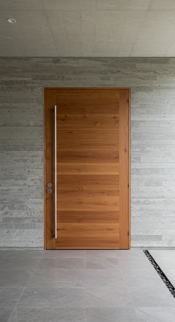 9 Elegant Modern Teak Wood Main Door Design Entrance Pivot Teak Door