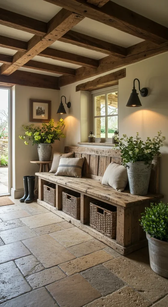 10 Entrance Foyer Design Ideas That Wow at First Glance Rustic Charm