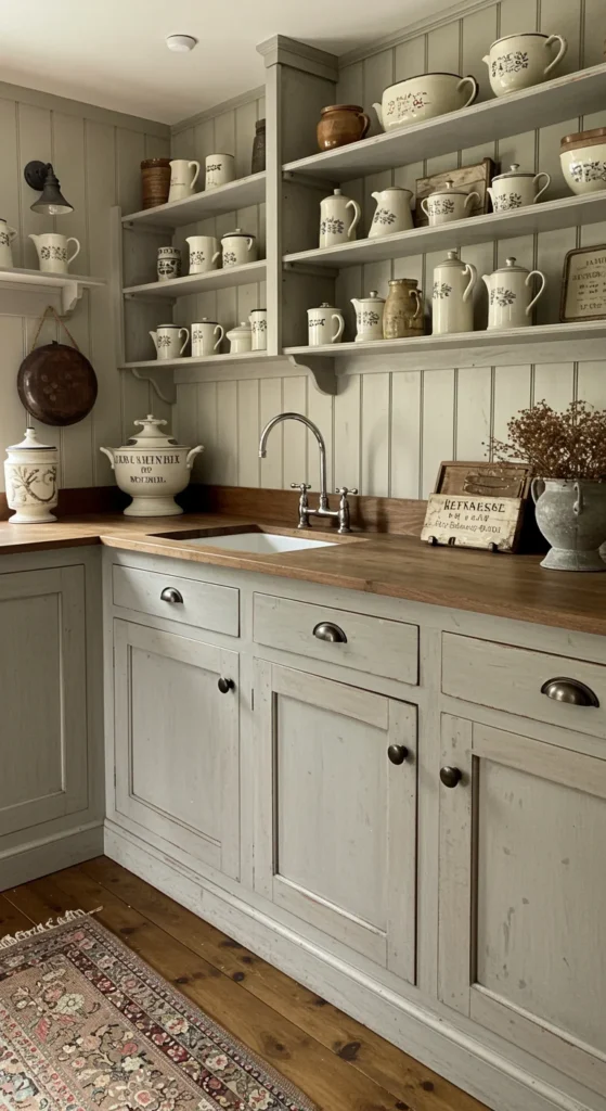 6 Elegant Cabinet Styles That Redefine Elegance Rustic cottage-style kitchen cabinets with a warm, homey vibe