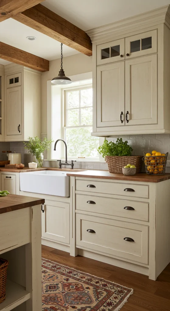9 Stylish Modern Kitchen Cabinet Designs We Love Rustic farmhouse kitchen with distressed wood cabinets