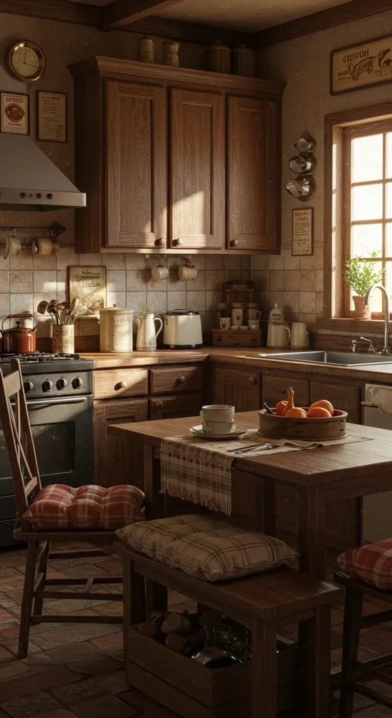 7 Rustic Kitchen Ideas for a Cozy, Timeless Look Rustic kitchen with heirlooms and personal decor