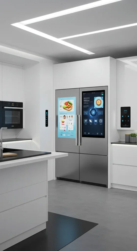 9 Modern Kitchen Design Ideas for a New Experience Smart Technology Integration