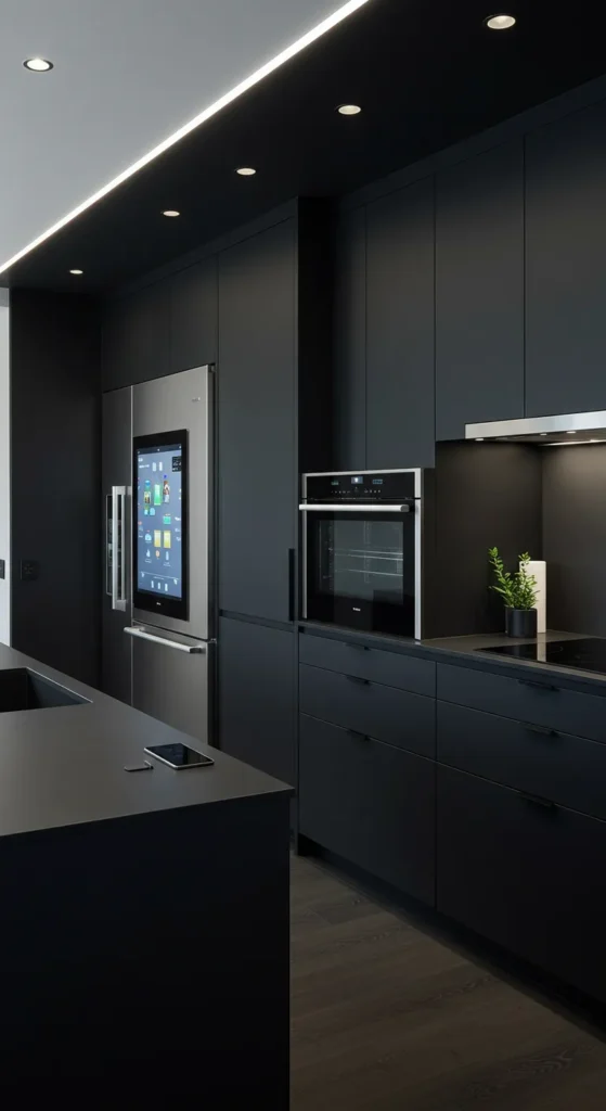 6 Luxury Kitchen Ideas to Elevate Your Dream Space Smart kitchen with integrated tech and modern appliances
